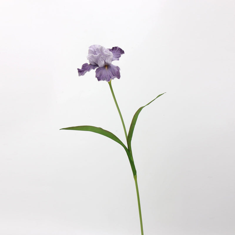 29 Inch Fantasy Iris Artificial Flower Stems, Real Touch, 10 Pcs, Bulk Christian Arrangements