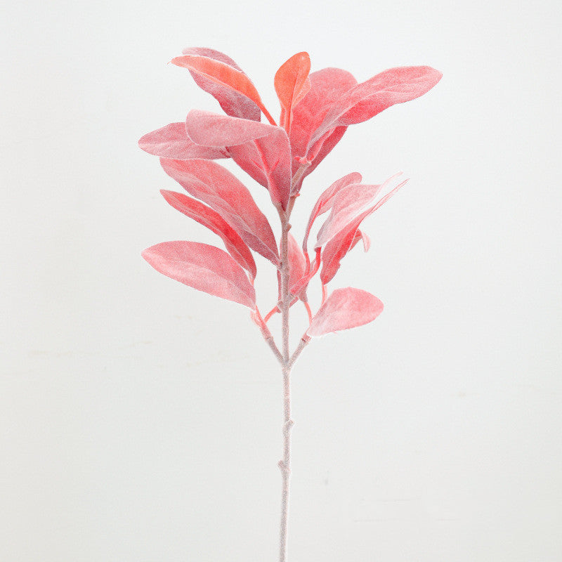 13 Inch Artificial Lemon Leaf Stems, 10 Pcs Bulk Autumn Craft Wedding Foliage