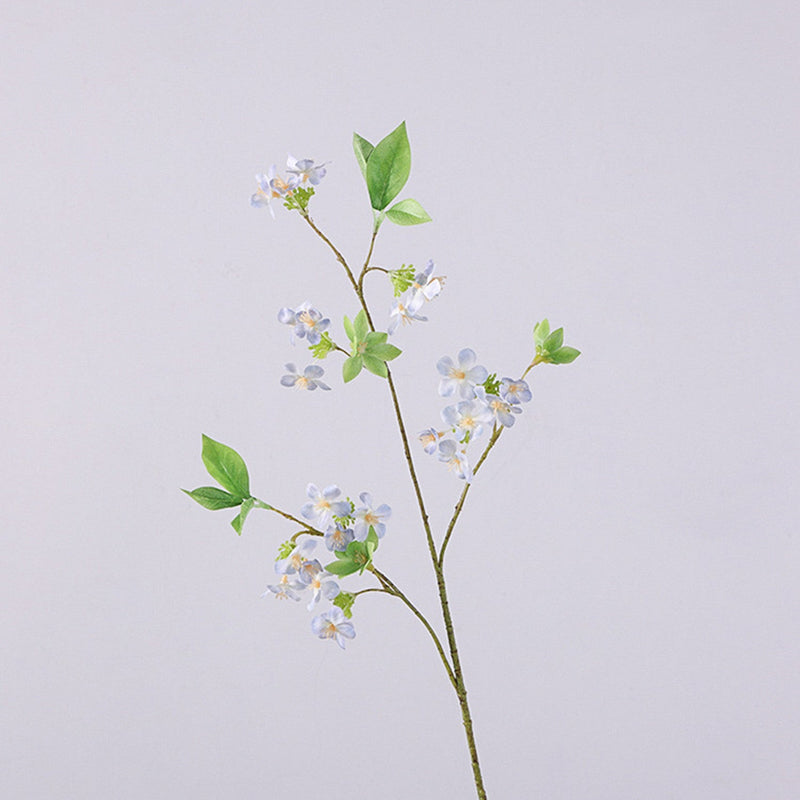 22.4 Inch Fontanesia Blossom Branch Stems, 6 Pcs Artificial Spring Flowers