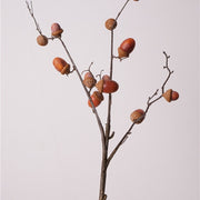 29 Inch Artificial Acorn Fruit Branches Stems - 6 Pcs Realistic Fall Winter Centerpiece Decor