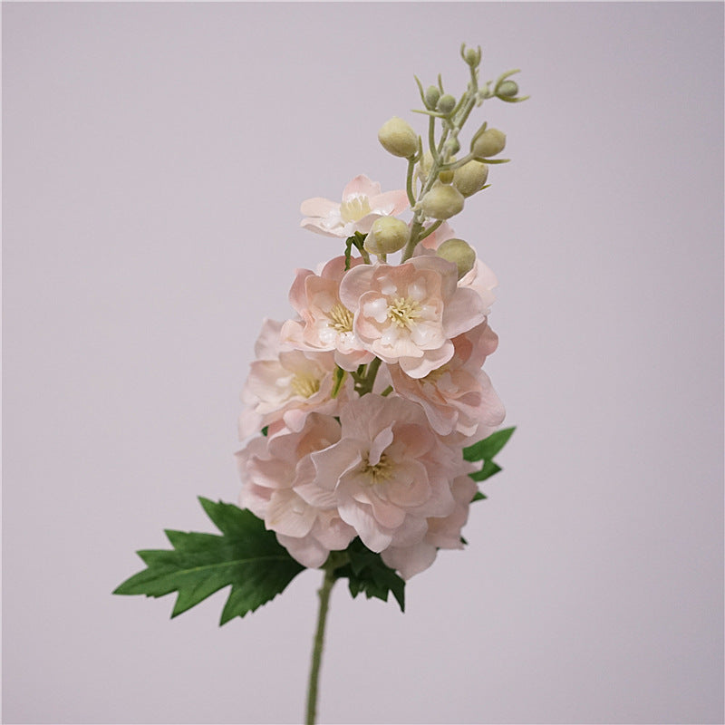 28.3 Inch Real Touch Delphinium Artificial Flower Stem for Wedding and Home Decor
