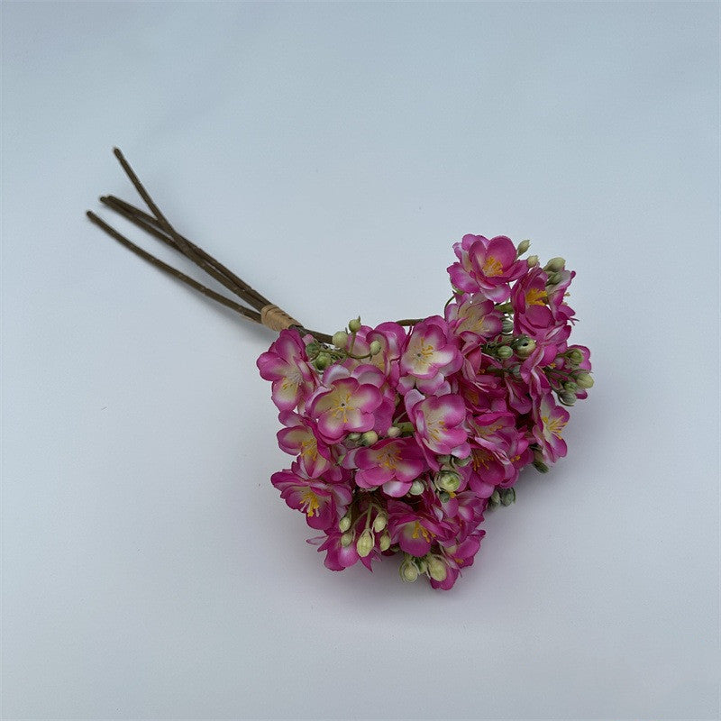 4 Pcs 15 Inch Artificial Jasmine Flower Stems for Wedding DIY Crafts Bulk