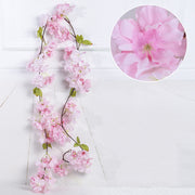 5.91 Ft Cherry Blossom Hanging Garland Vine Artificial Flower Bulk Quantity