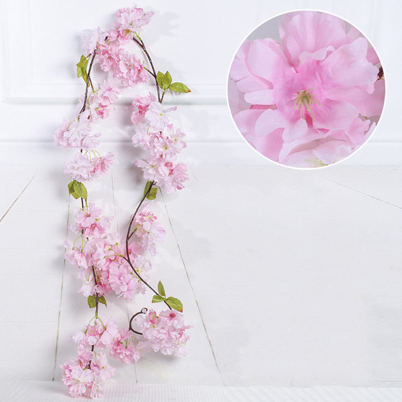 5.91 Ft Cherry Blossom Hanging Garland Vine Artificial Flower Bulk Quantity