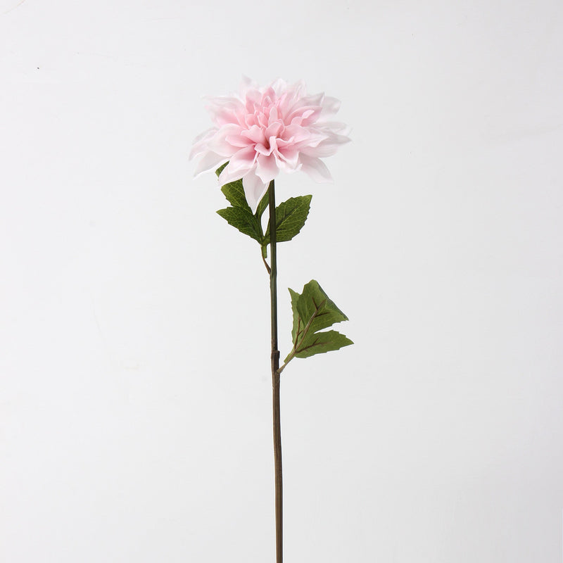 21 Inch Dahlia Artificial Flower Stem Spray, Real Touch, Bulk Quantity