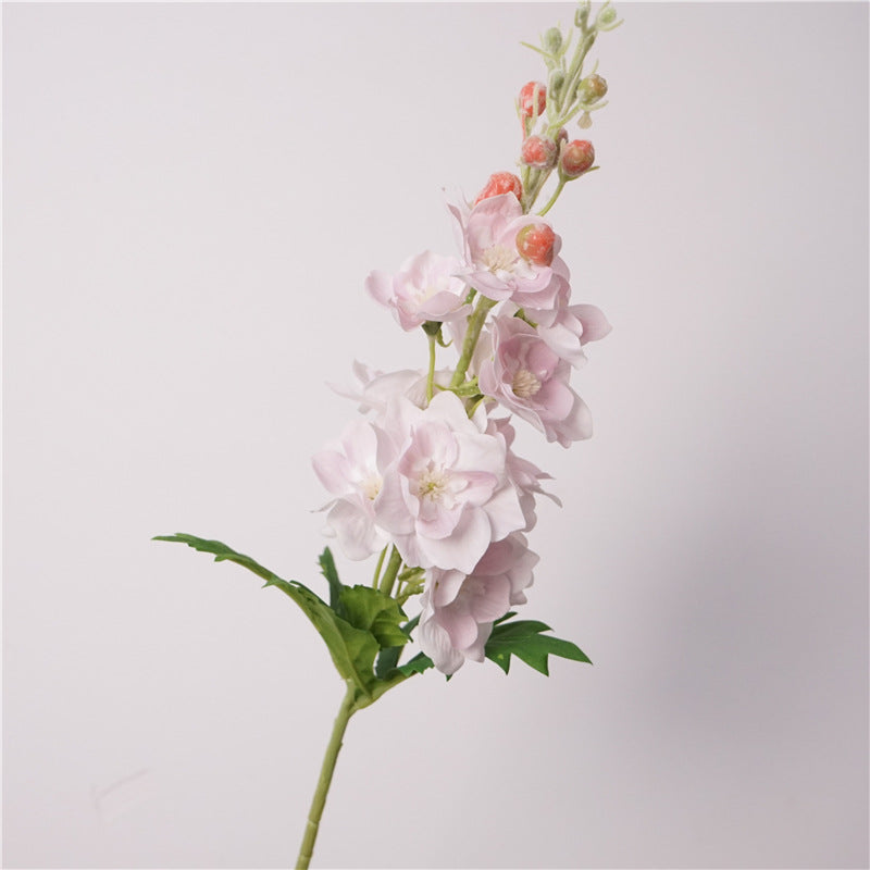 28.3 Inch Real Touch Delphinium Artificial Flower Stem for Wedding and Home Decor
