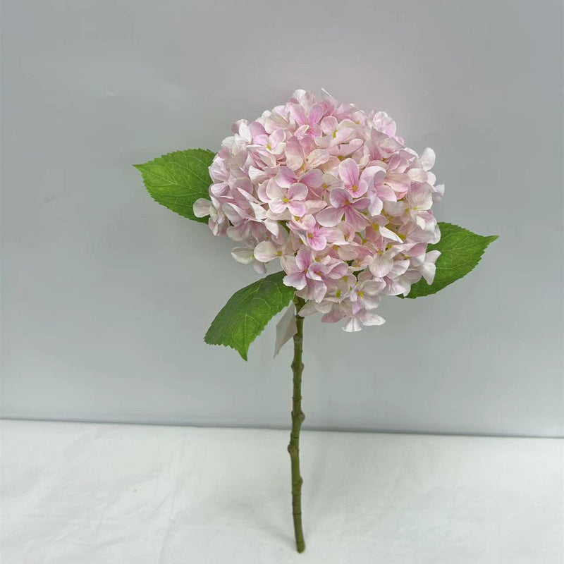 50 Pcs 17 Inch Artificial Silk Hydrangea Stems Flowers