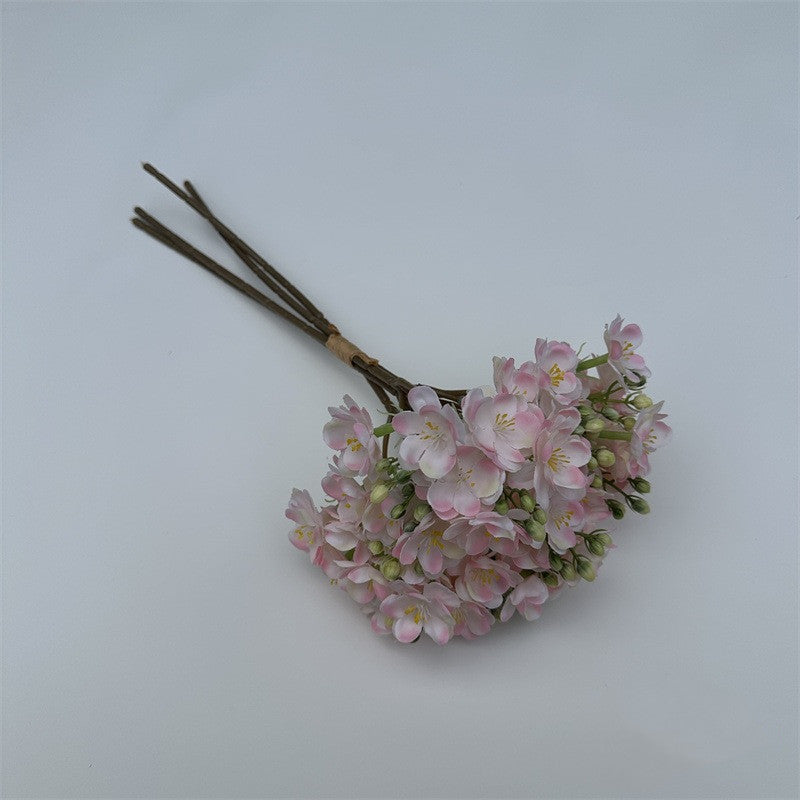 4 Pcs 15 Inch Artificial Jasmine Flower Stems for Wedding DIY Crafts Bulk