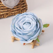 Cabbage Rose Silk Flower Heads 50 Pcs Artificial Flowers for DIY Wedding Bouquets Centerpieces Home Decor