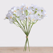 9.5 Inch Artificial Hydrangea Stems Bundle 10 Pcs Bulk for Wedding Crafts