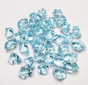 250 Pcs Crystal Vase Filler Ice Cubes Bulk Clear Acrylic Decorative Fillers for Arrangements