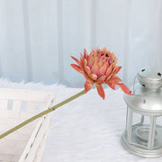 24 Pcs Artificial Silk Artichoke Stems, Autumn Floral Arrangement, Bulk Pack