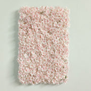 Cherry Blossom Artificial Flower Wall Mat Panels 10 Pcs Pink Silk Backdrop