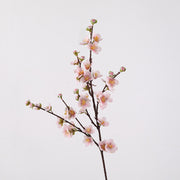 30 Inch Plum Blossom Spray Stems, 6 Pcs Real Touch Artificial Flowers Branches