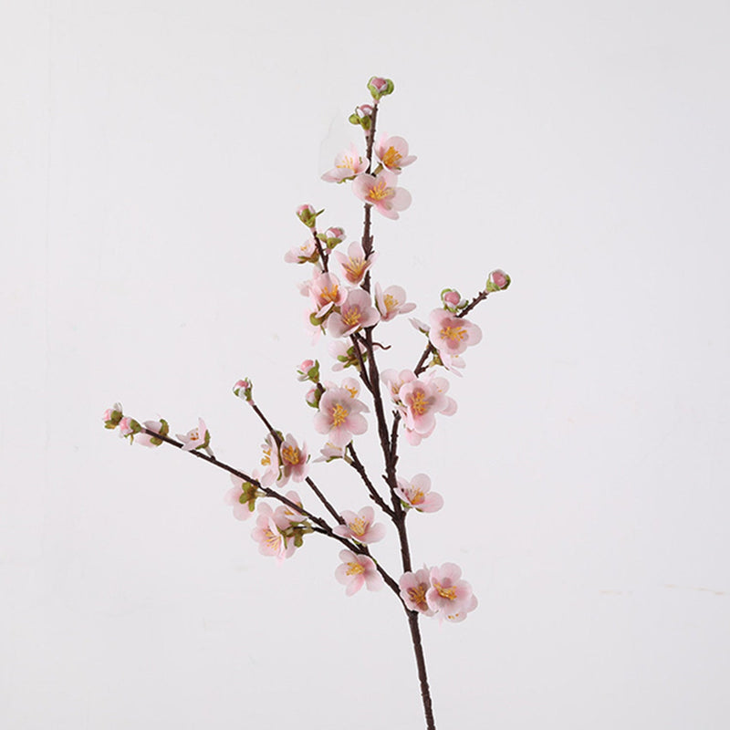 30 Inch Plum Blossom Spray Stems, 6 Pcs Real Touch Artificial Flowers Branches