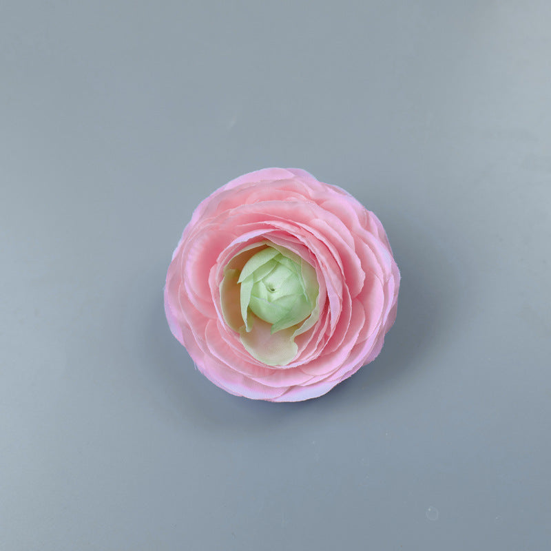 10 Pcs Artificial Ranunculus Flower Heads for Crafts Bulk Wholesale