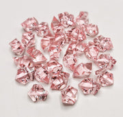 250 Pcs Crystal Vase Filler Ice Cubes Bulk Clear Acrylic Decorative Fillers for Arrangements