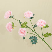 50 Inch Extra Tall Artificial Silk Peony Flowers, Large Faux Peonies, Bulk 10 Pcs for Wedding Home Decor Table Centerpieces