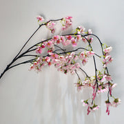 43 Inch Extra Long Weeping Cherry Blossom Branch 1 Pc Artificial Silk Flower Stem