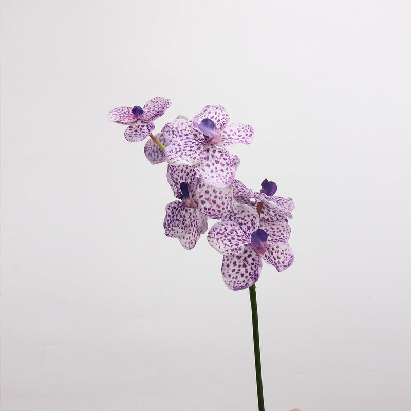 21.6 Inch Artificial Orchid Stems, Real Touch, 6 Pcs Bulk Spray Flowers