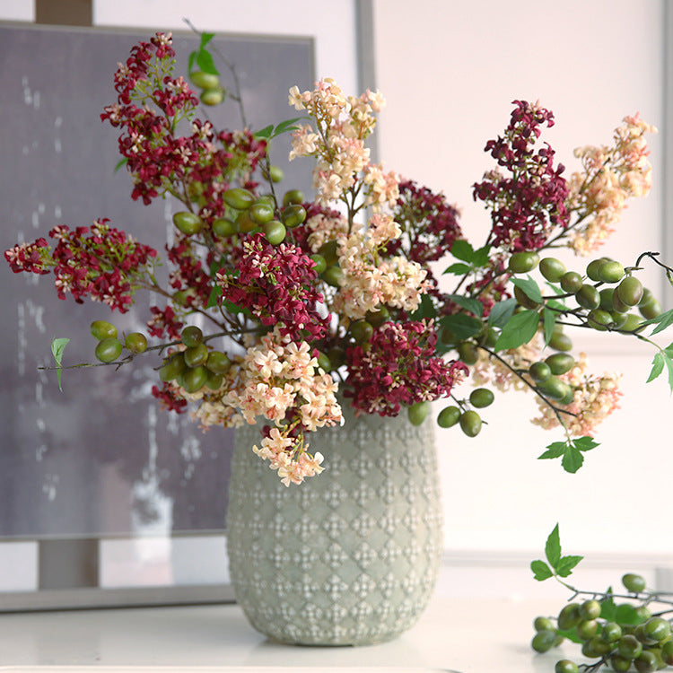 27 Inch Lilac Artificial Flower Stems Branches Bulk 10 Pcs Silk Purple Floral Decor