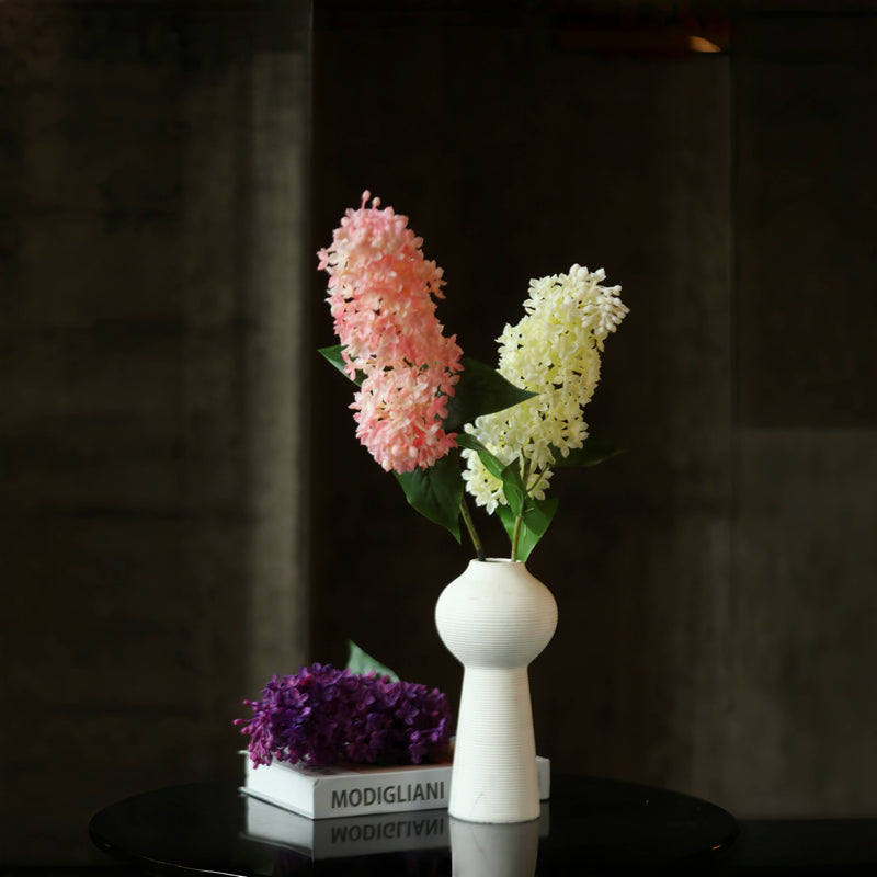 Real Touch Lilac Flower Stem 28 Inch Artificial Silk Flower
