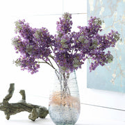 25 Inch Lilac Stems Spray, 10 Pcs Real Touch Artificial Flowers, Bulk Wholesale