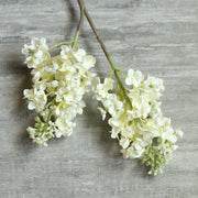 25 Inch Lilac Stems Spray, 10 Pcs Real Touch Artificial Flowers, Bulk Wholesale
