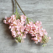 25 Inch Lilac Stems Spray, 10 Pcs Real Touch Artificial Flowers, Bulk Wholesale