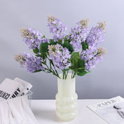 24 Inch Lilac Faux Silk Flower Stems, 10 Pcs Artificial Spring Flowers Bulk