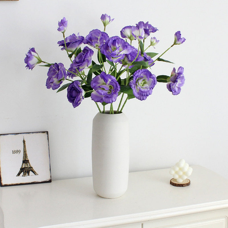 28 Inch Lisianthus Spray Stems 10 Pcs Artificial Silk Flowers Bulk