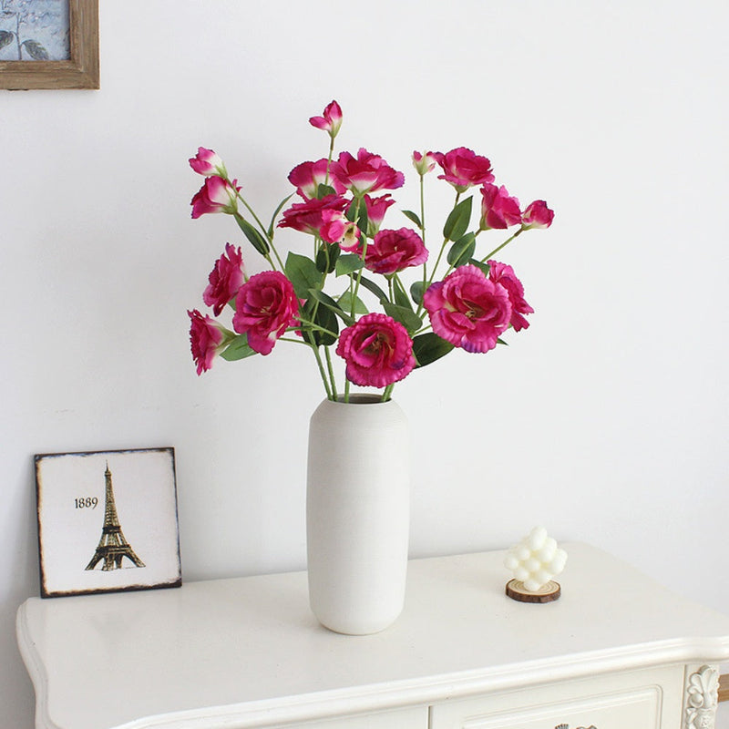 28 Inch Lisianthus Spray Stems 10 Pcs Artificial Silk Flowers Bulk