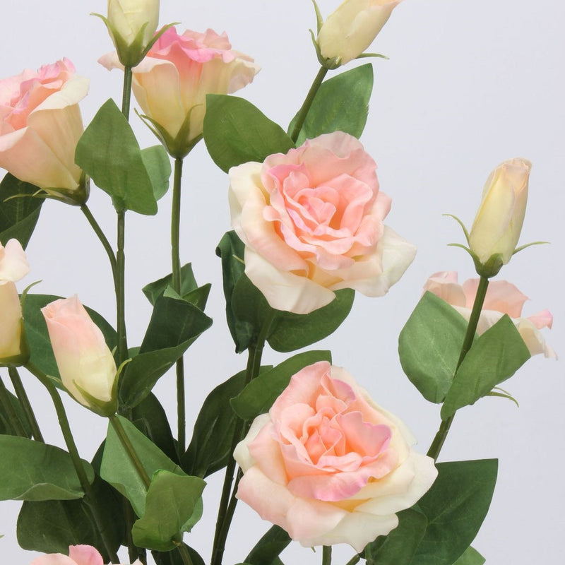 26.7 Inch Lisianthus Spray Stem 10 Pcs Real Touch Artificial Flowers Bulk
