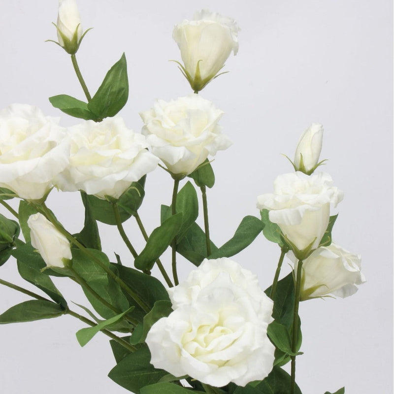 26.7 Inch Lisianthus Spray Stem 10 Pcs Real Touch Artificial Flowers Bulk