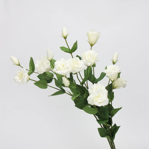 26.7 Inch Lisianthus Spray Stem 10 Pcs Real Touch Artificial Flowers Bulk