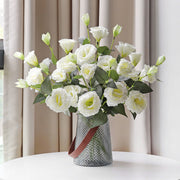 28 Inch Lisianthus Spray Stems 10 Pcs Artificial Silk Flowers Bulk
