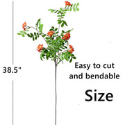 31-Inch Extra-Long Silk Locust Flower Branch Stems, Bulk Quantity