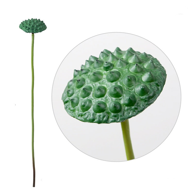 38.5 Inch Extra Large Lotus Stems with Leaves, 10 Pcs Artificial Flower Stems for Pool Landscaping
