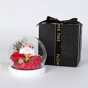 Maneki Neko Lucky Cat Preserved Flower Gift Set Bulk Wholesale