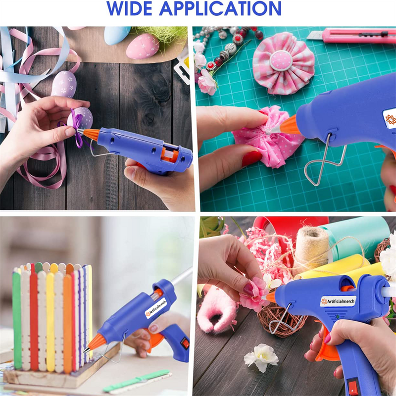 Hot Glue Gun with 10 Glue Sticks for Crafts DIY Arts and Crafts Projects