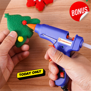 Hot Glue Gun with 10 Glue Sticks for Crafts DIY Arts and Crafts Projects