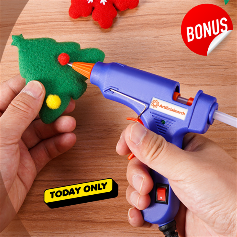 Hot Glue Gun with 10 Glue Sticks for Crafts DIY Arts and Crafts Projects