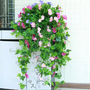 39 Inch UV Resistant Artificial Morning Glory Flowers for Outdoors Bulk Wholesale