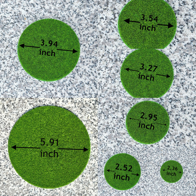 Artificial Turf Moss Carpet Bulk Roll Green Synthetic Grass Mat