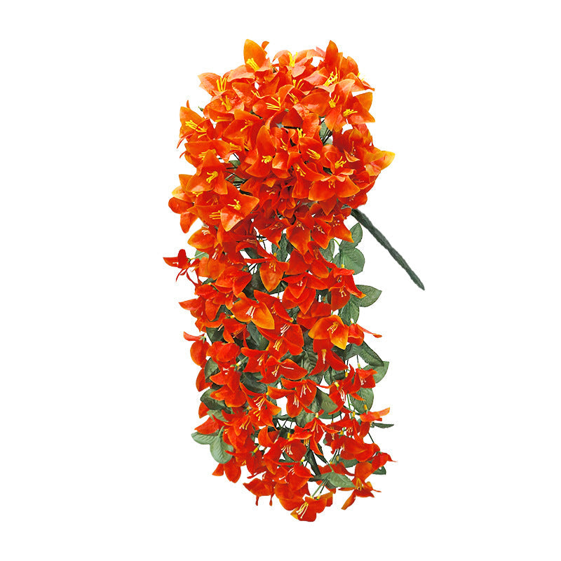 Bougainvillea Hanging Bush Artificial Flowers 12 Inch UV Resistant Trailing Vines Outdoor Decor Bulk Quantity