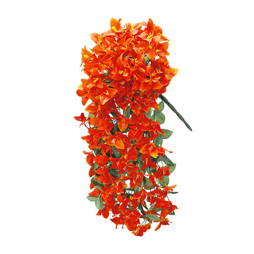 Bougainvillea Hanging Bush Artificial Flowers 12 Inch UV Resistant Trailing Vines Outdoor Decor Bulk Quantity
