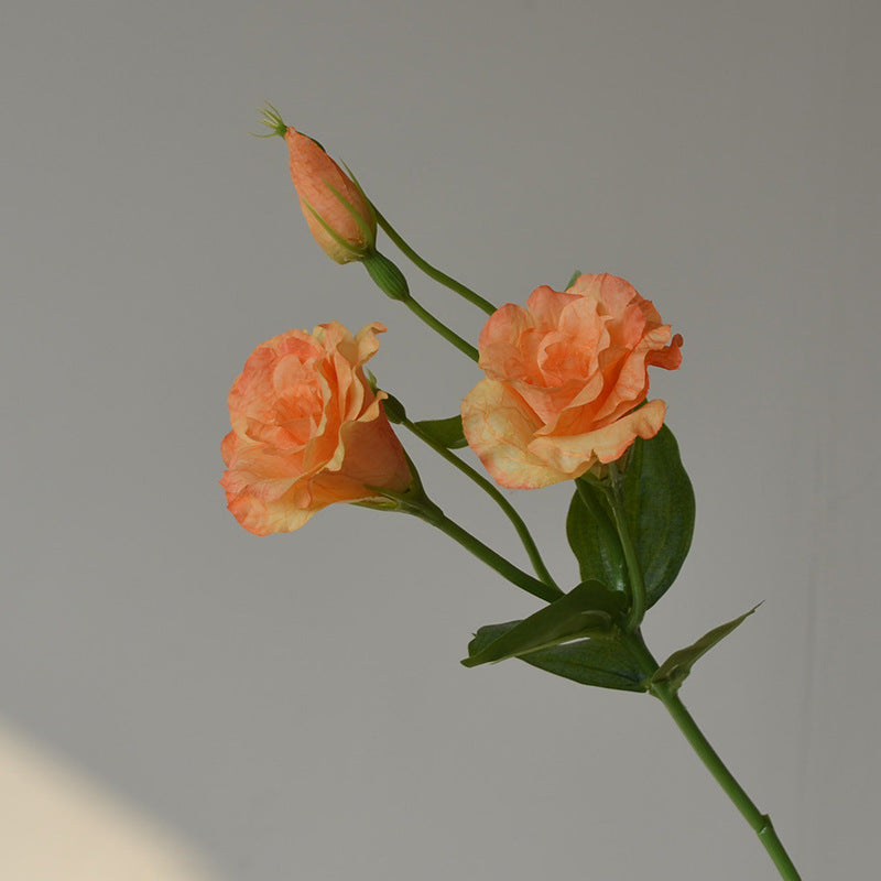 18 Inch Lisianthus Artificial Flower Stems, 10 Pcs Bulk Silk Stems for Wedding, Home Decor, Event Styling