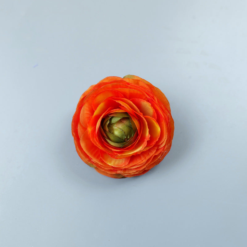 10 Pcs Artificial Ranunculus Flower Heads for Crafts Bulk Wholesale