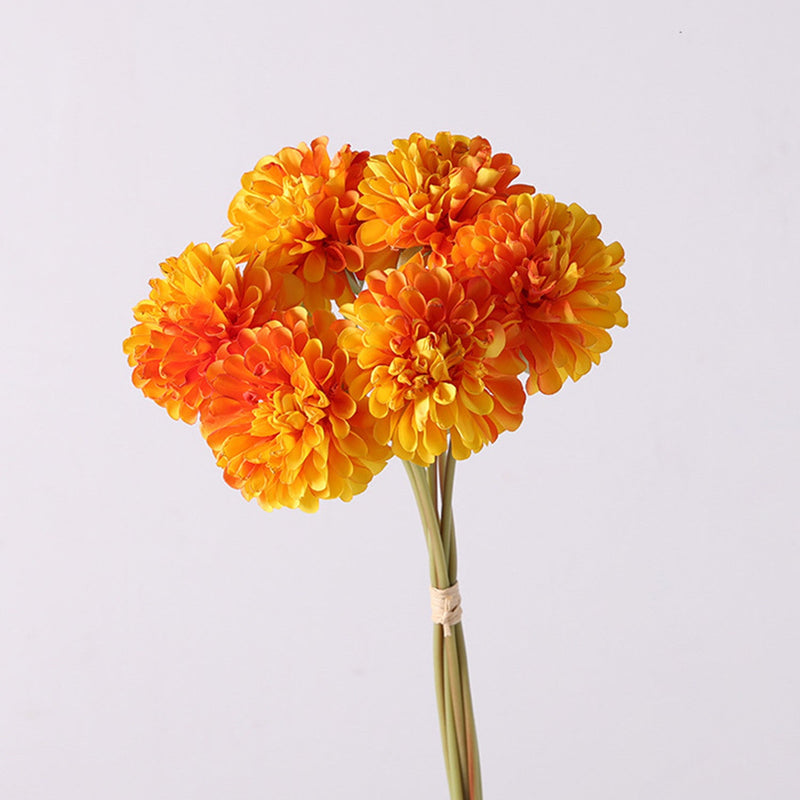 15.7 Inch Artificial Silk Chrysanthemum Bouquet – Bulk Wholesale Flowers