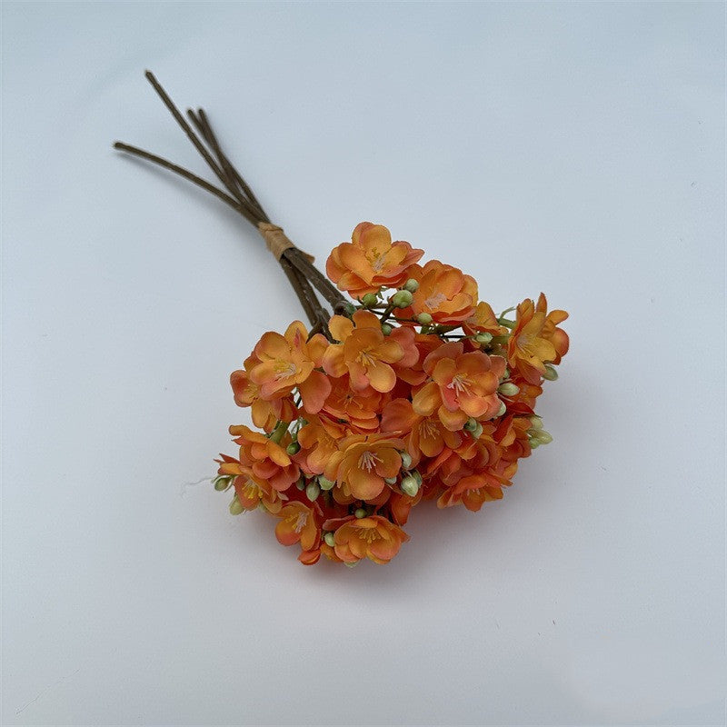 4 Pcs 15 Inch Artificial Jasmine Flower Stems for Wedding DIY Crafts Bulk